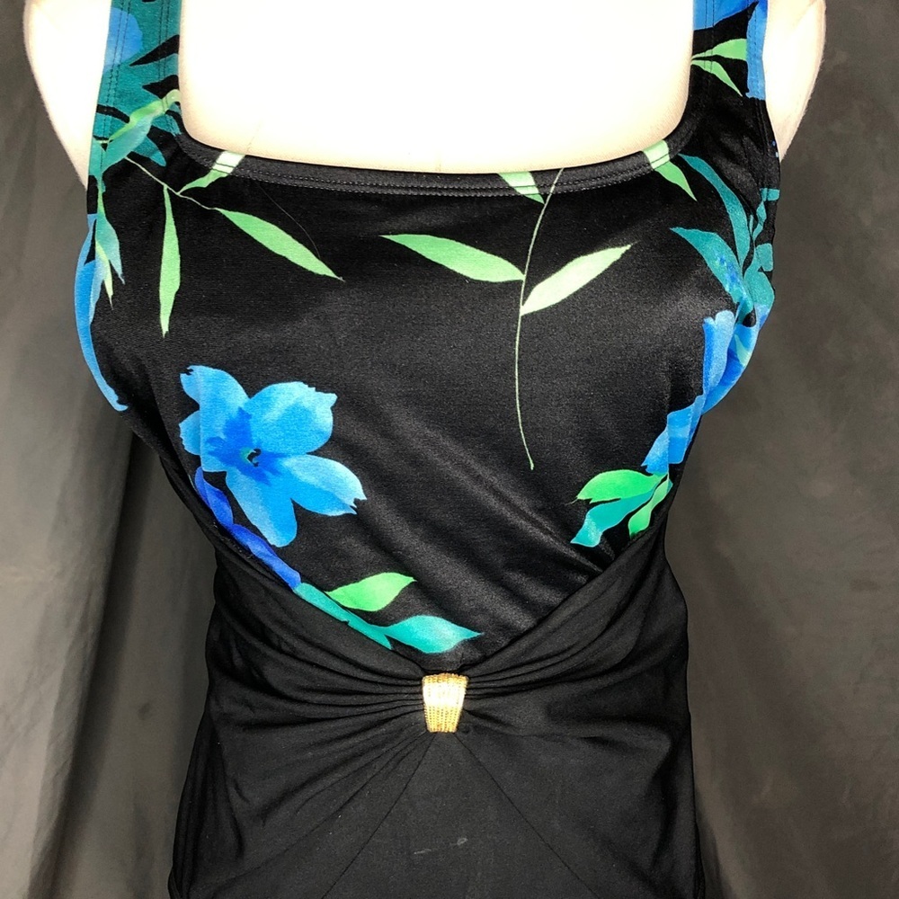 Swimsuit Allure Black and Blue - Picture 5 of 11